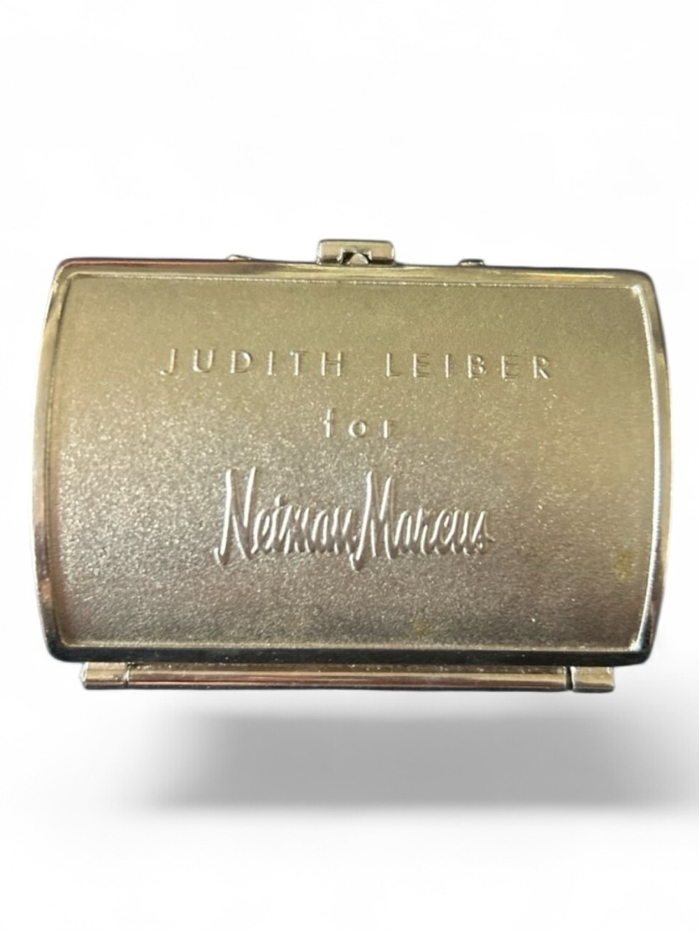 Judith Leiber Enamel Butterfly Pill Box - Green & Purple - Picture 5 of 5